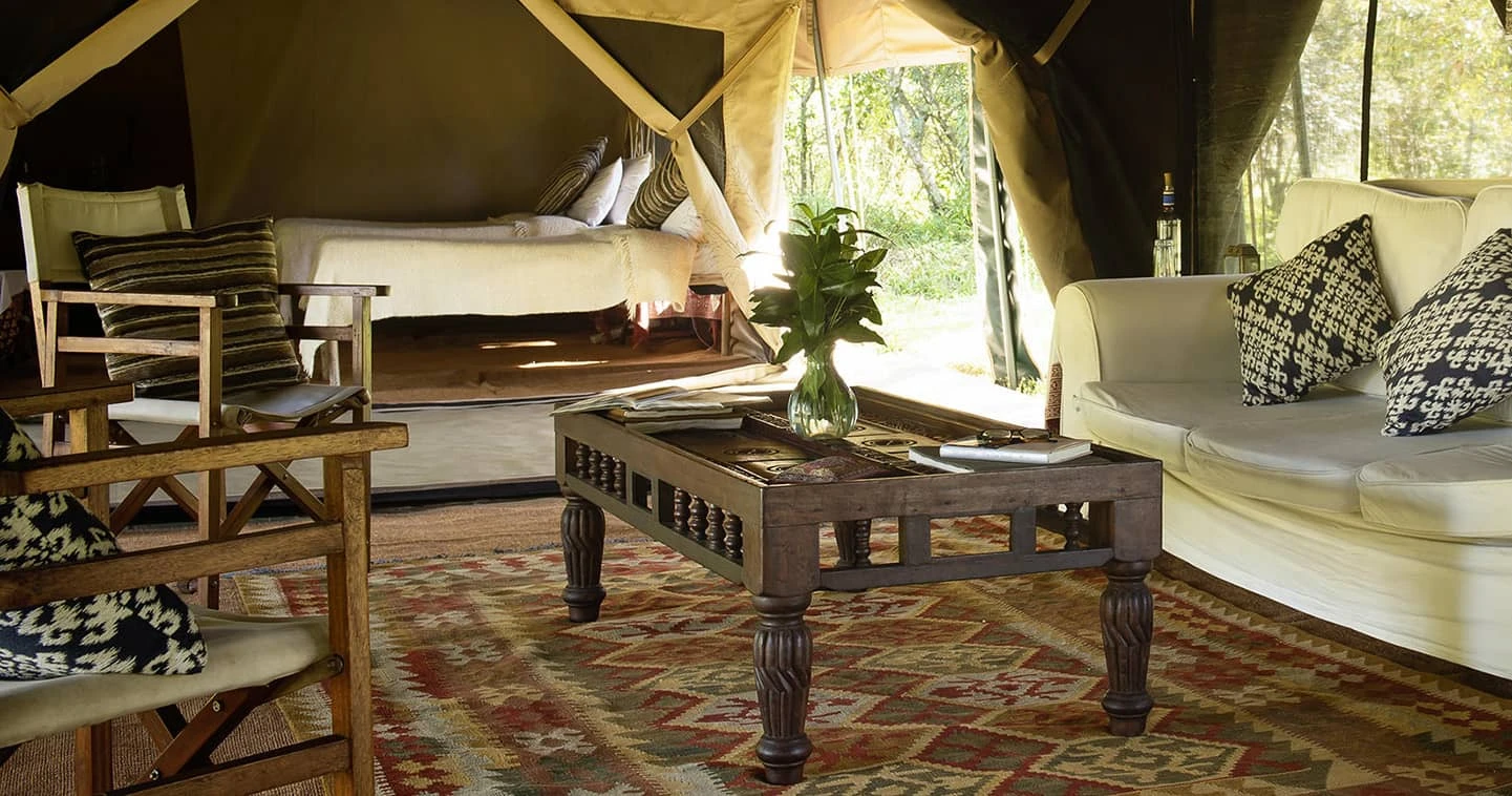 Serian Nkorobo Mobile Camp - Review, Photos, Video & Rates 2 family tented suite at Nkorombo-mobile-camp